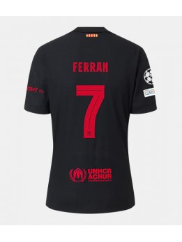 Barcelona Ferran Torres #7 Gostujuci Dres 2024-25 Kratak Rukavima